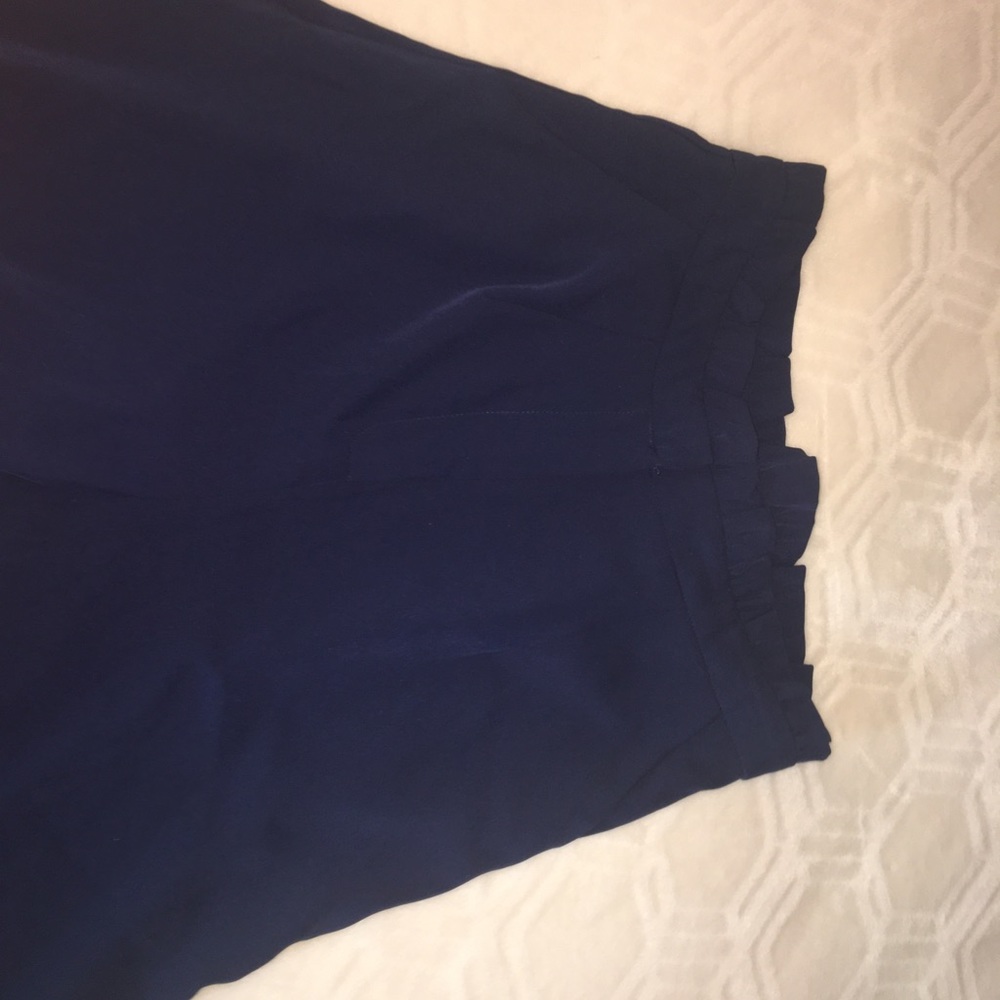Wide leg blue pants - Picture 3 of 3